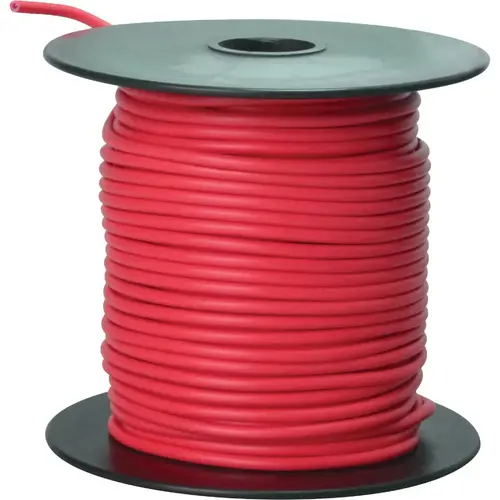 Road Power 55668023 100 Ft. 16 Ga. PVC-Coated Primary Wire, Red