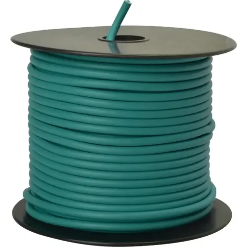 Road Power 55678923 100 Ft. 12 Ga. PVC-Coated Primary Wire, Green