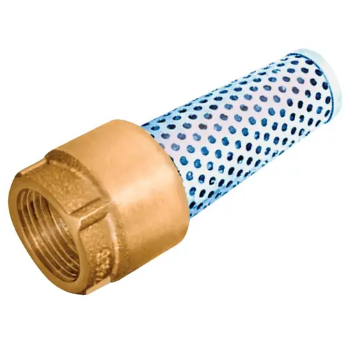 Simmons 7406 1-1/2 In. 200 psi Bronze Foot Valve, Lead Free
