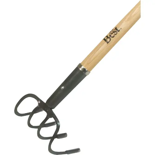 Do it Best YN-GT031L 4-Tine 53 In. Wood Handle Garden Cultivator