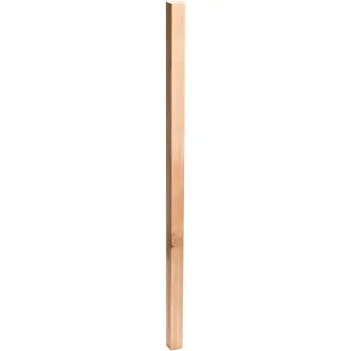REAL WOOD PRODUCTS CO D1050 Real Wood 2 In. x 2 In. x 36 In. Cedar Square Baluster Natural