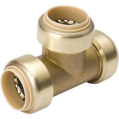 ProLine SERIES 6632-003 ProLine 1/2 In. PF Brass Push Fit Tee