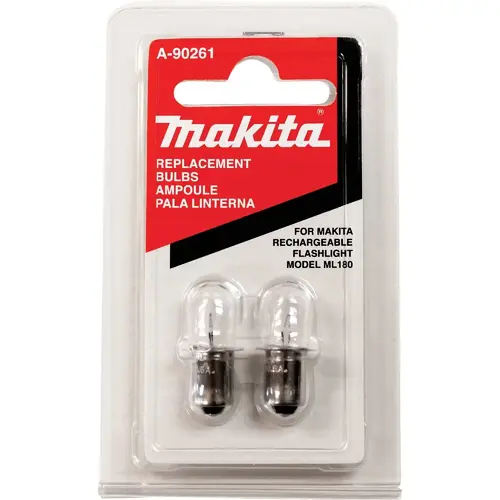 Xenon 18V Replacement Flashlight Bulb - pack of 2
