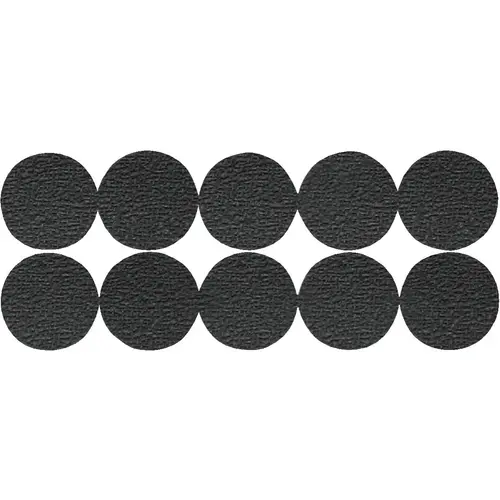 Do it 242614 3/4 In. Round Anti Skid Furniture Pad Black - pack of 20