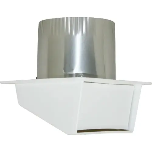 Builder's Best 111804 4 In. White Plastic Eave & Soffit Vent