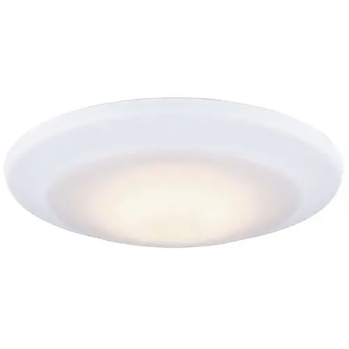 CANARM LED-SM6DL-WT-C 6 In. White LED Disc Flush Mount Light Fixture