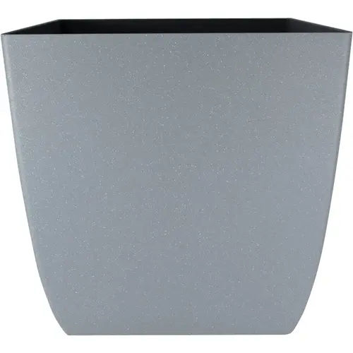 Myers SKS16000A56 Santa Fe 16 In. Pebble Gray Square Planter