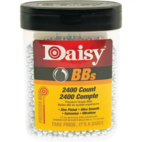 DAISY 980024-446 .177 Cal. BB Ammunition Metallic - pack of 2400