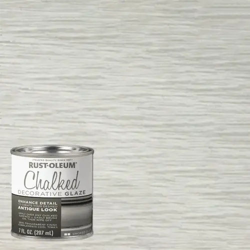 Rust-Oleum 349609 7 Oz. Semi-Transparent Smoked Decorative Glaze