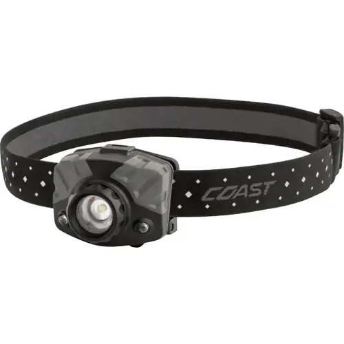COAST 21669 FL78 435 Lm. LED Tri-Color Pure Beam Focusing Headlamp Black