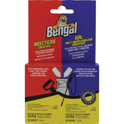 Bengal 33700 2 Oz. Concentrate Insecticide & 2 Oz. Concentrate Insect Growth Regulator Combo