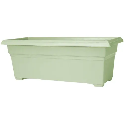 Novelty 16240 Countryside 24 In. Plastic Sage Flower Box Planter