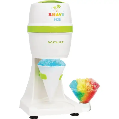 Nostalgia ESHVICE2HSI Electric Shave Ice & Snow Cone Maker White