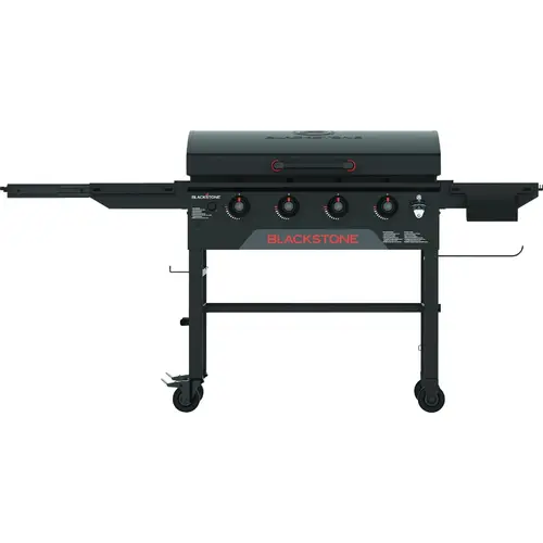 Blackstone 2322 Original Omnivore 36 In. 4-Burner Propane Griddle with Hood, Black