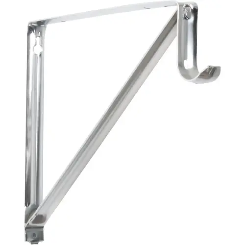 Knape & Vogt RP-0045-CH Closet Pro Chrome Heavy Duty Shelf & Rod Bracket