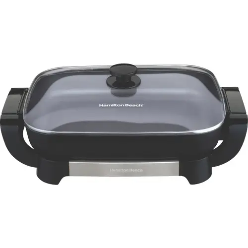 HAMILTON BEACH 38531 Durathon Ceramic Skillet Gray