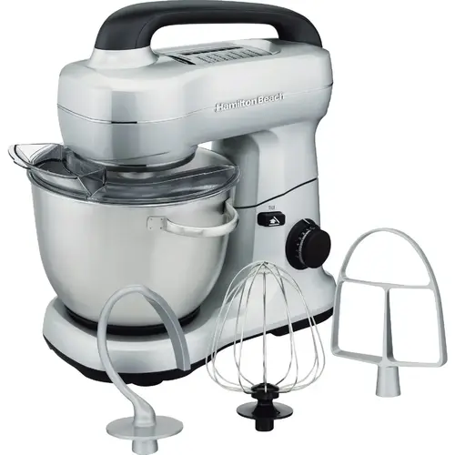 HAMILTON BEACH 63392G 7-Speed Stand Mixer Silver