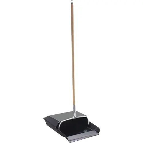 Fulton 601B Heavy Duty 30 In. Long Handle Dust Pan with Metal Edge