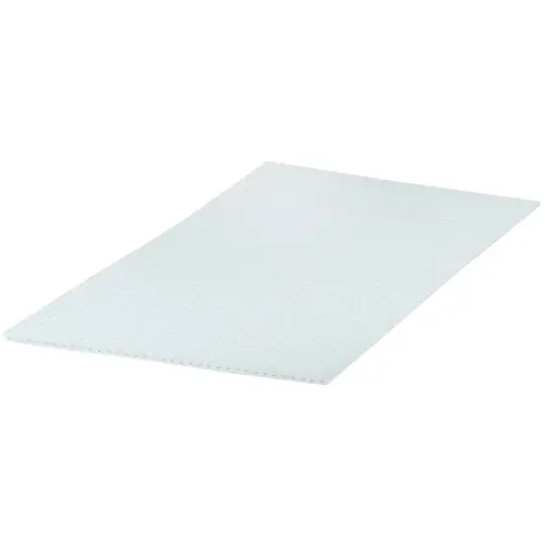 Plastkolite 1199241A-XCP10 2 Ft. x 4 Ft. x 1/2 In. Egg Crate White Styrene Light Panel - pack of 10