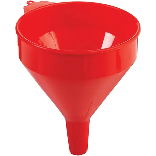 Plews-Lubrimatic 75-070 2 Qt. Plastic All-Purpose Funnel Red