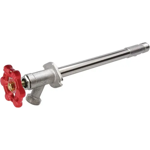 PROLINE 104-413 Chrome Plated Brass 3/4 In. MIP x 3/4 In. MHT 8 In. Frost Free Sillcock