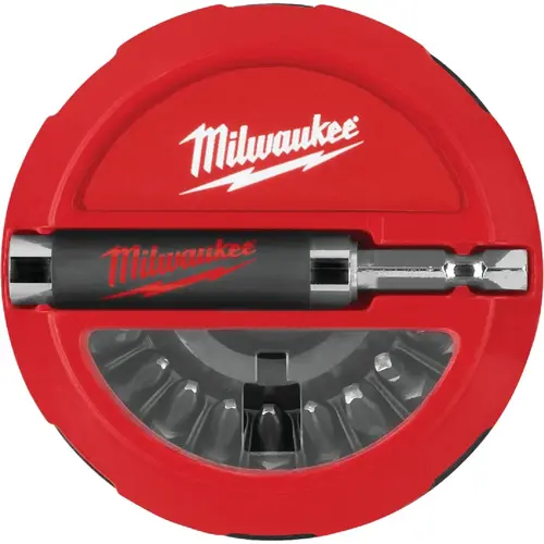 Screwdriver Insert Bit Set: Phillips, Slotted, Square & Torx
