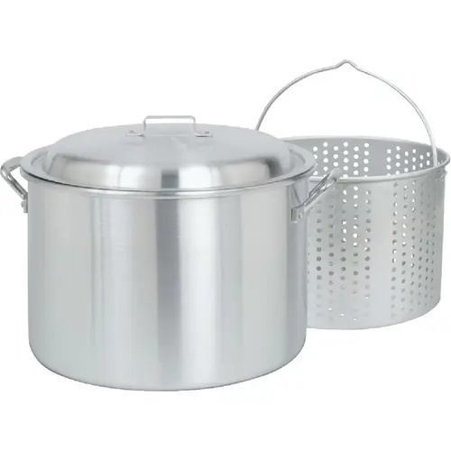Bayou Classic 4020 20 Qt. Aluminum Stockpot Silver