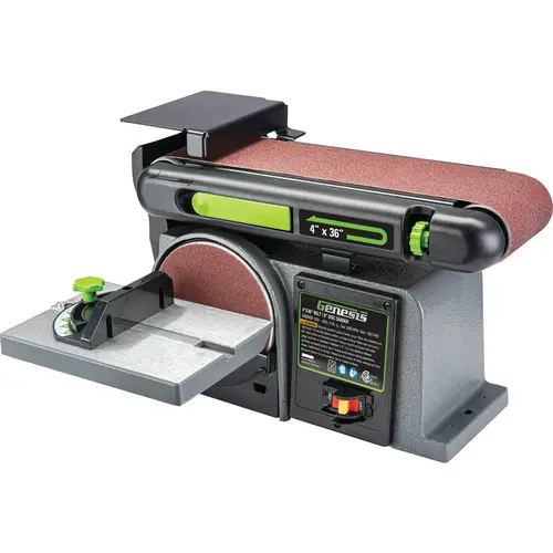 Genesis GBDS430 4 In. x 36 In. Belt Sander and 6 In. Disc