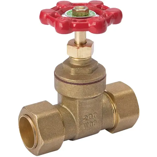 1/2 In. C x 1/2 In. C Compression Gate Valve