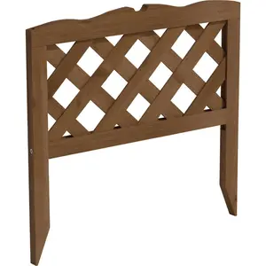 GREENES FENCE CO RC571 19 1/4 In. H x 19 3/4 In. L Wooden Lattice Decorative Border Fence