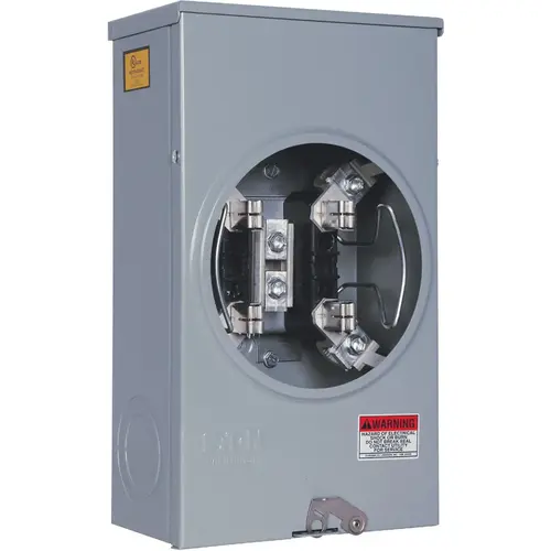 200A 600V 4-Jaw Polyester-Coated Meter Socket