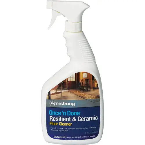 Armstrong Flooring 00309124 Once 'N Done 32 Oz. Ready-To-Use Resilient & Ceramic Floor Cleaner Spray