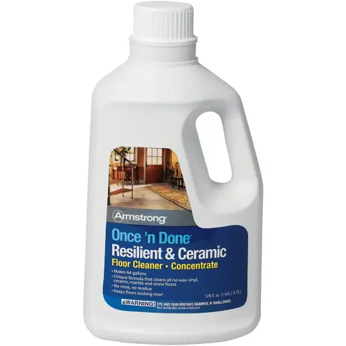 Armstrong Flooring 00338408 Armstrong Once 'N Done 1 Gal. Resilient & Ceramic Floor Cleaner Concentrate