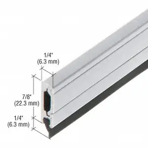 CRL BW04211 Clear Anodized 42" Entrance Door Sweep