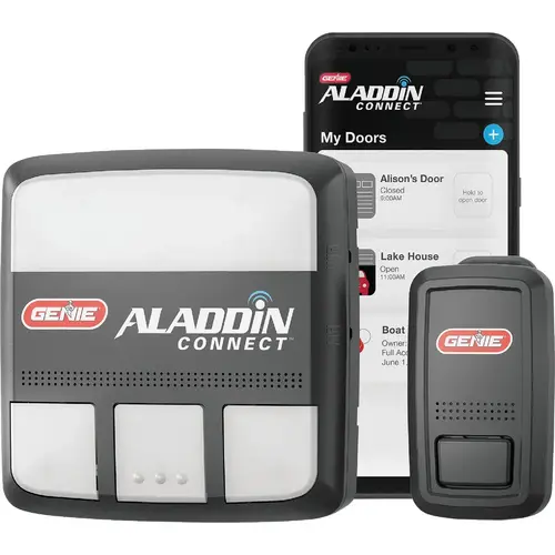 Genie ALKT1-RB Aladdin Connect Smartphone-Controlled Garage Door Opening from Anywhere