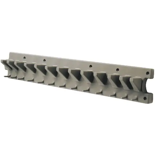 Suncast V713 24 In. Small Tool Hanger Hand Tool Rack Gray