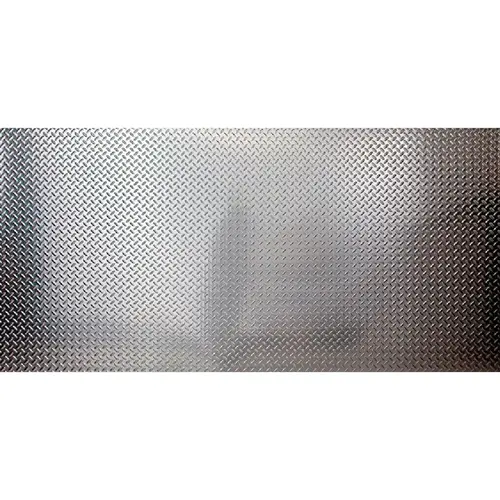 ACP J66-08-XCP2 4 Ft. x 8 Ft. x 0.013 In. Brushed Aluminum Diamond Plate Wall Paneling - pack of 2