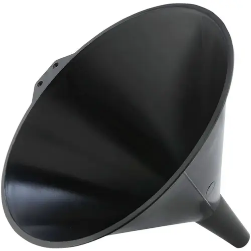 2 Qt. Polypropylene All-Purpose Funnel Black