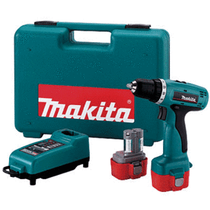 Makita 6226DWE 9.6V Cordless 3/8 Driver/Drill Kit
