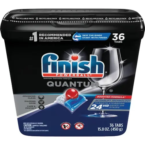 FINISH 5170099886 Powerball Quantum Dishwasher Detergent (36-Count)