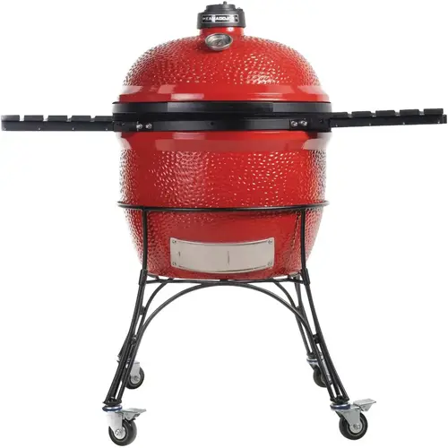 Kamado Joe BJ24RH Big Joe I 24 In. Blaze Red Ceramic Charcoal Grill