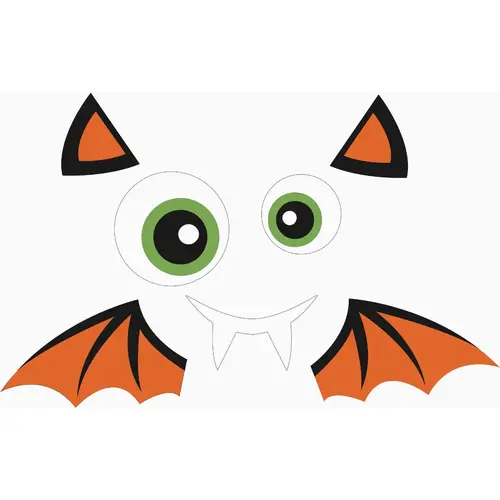 EVERGREEN 45CK516 Friendly Bat Trunk or Treat Magnetic Decorating Kit
