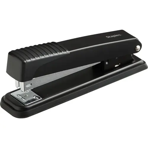 Staples ST24547 1/4 In. Staple 20-Sheet Desktop Stapler Black