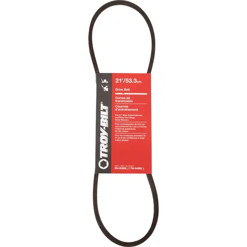 Troy-Bilt 490-501-Y005 21 in. Drive Belt for Walk-Behind Mowers and Snow Blowers