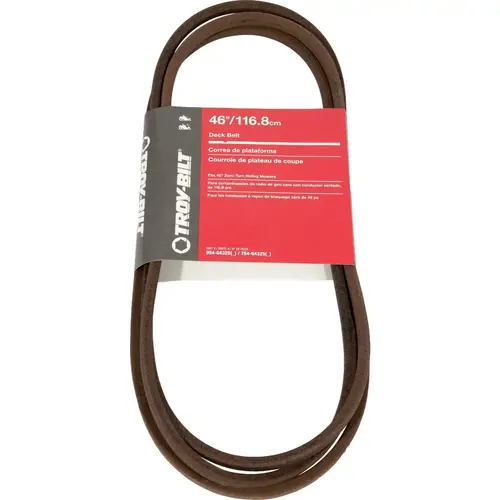 Troy-Bilt 490-501-Y068 46 In. Deck Belt for Lawn Tractors & Zero-Turn Mowers