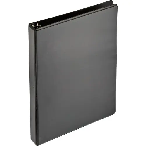 Staples ST23733 1 In. Black 3-Ring Economy Binder