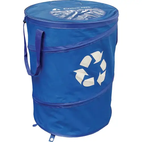 Coghlan's 2335 29.5 Gal. Deluxe Pop-Up Recycle Bin Blue