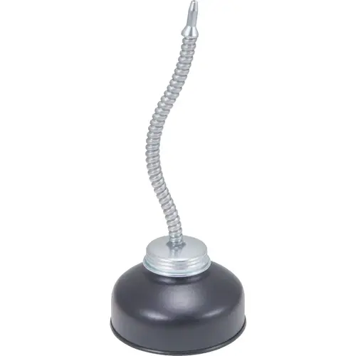 6 Oz. Spring Bottom Oiler with 7 In. Flexible Spout