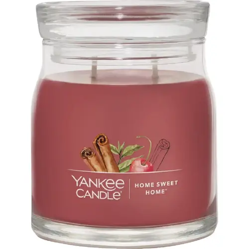 Yankee Candle NW1630661 13 Oz. Home Sweet Home Medium Jar Candle Pink