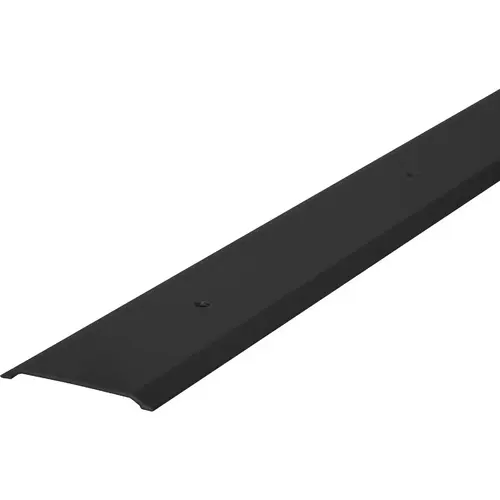M-D 11822 Building Products 1-3/4 In. x 1/8 In. x 36 In. Black Aluminum Flat-profile Threshold for Interior Doorways